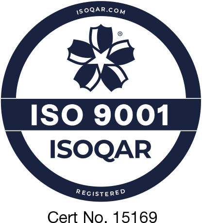 ISO 9001 accreditation logo