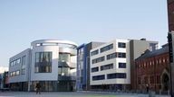 hospital building.