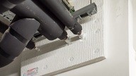 Pipe fire compartmentation.