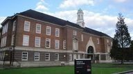 Middlesex university campus.